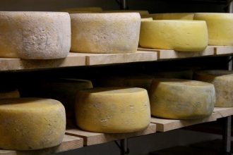 Conservazione e stagionatura delle forme di formaggio